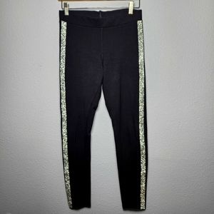Express black leggins with studded sides